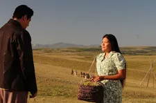 Misty Upham as Jane with Jimmy P Benicio Del Toro: "Misty était une grande âme, et elle avait su laisser filmer cette âme."